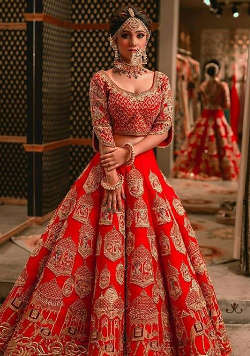 Red Wedding Lehengas Are Never Out Of Trend !! » 99invites